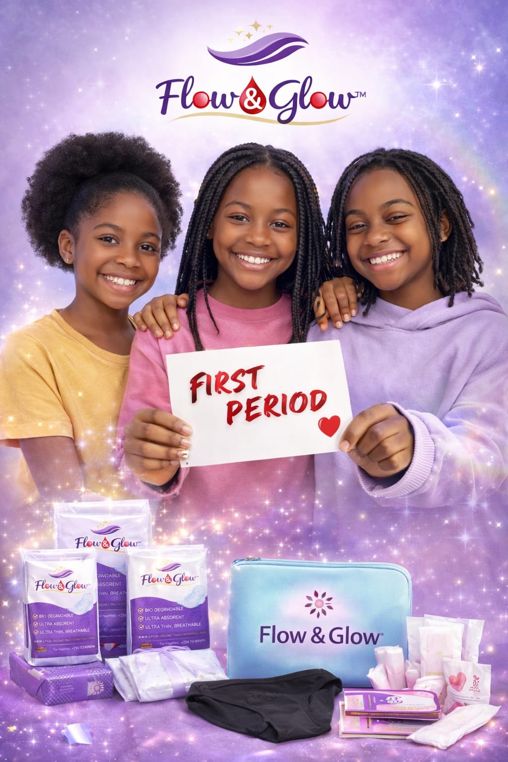 Flow and Glow first period campaign